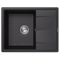 Кухонная мойка ABBER Quarz AQ2903B черная