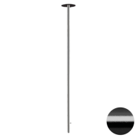 Смеситель для раковины 231 см Remer X Style N17LXLCFP, черный брашированный хром N17LXLCFP