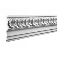 Карниз из полиуретана 1.50.136 Европласт - Плинтус потолочный с рисунком