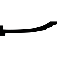 Карниз из полиуретана 1.50.135 Европласт - Плинтус потолочный