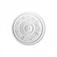 R61 Розетка потолочная с рисунком Orac Decor из полиуретана - Орнаментальная розетка