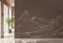 Арт. L564-COL2-GOLD | Панно Lines