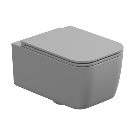Чаша подвесного унитаза GSG Ceramic Design Brio BRWCSO033, Perla Matt BRWCSO033