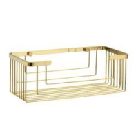 K-711BRUSHED GOLD Полка металлическая