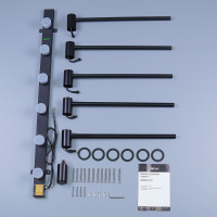 Полотенцесушитель электрический ABBER Charme AH4005MB черный матовый