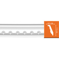 Плинтус потолочный с рисунком  95112