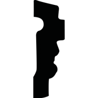 Молдинг гибкий из полиуретана 1.51.332 Европласт - Декоративный молдинг с рисунком