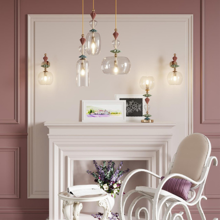 Настольная лампа Odeon Light BIZET E14 1*40W 4855/1T