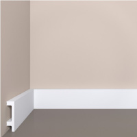 Напольный плинтус Bello Deco П15 60-15 из XPS Polymer