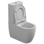 Чаша напольного унитаза биколор GSG Ceramic Design Like LKMBLBI000/001P, White/White Matt LKMBLBI000/001P