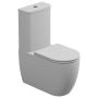 Чаша напольного унитаза биколор GSG Ceramic Design Like LKMBLBI000/001P, White/White Matt LKMBLBI000/001P