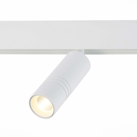 Магнитный трековый светильник ST Luce белый LED 1*12W 3000K SKYLINE 48 ST365.536.12