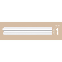 Молдинг гладкий  97803