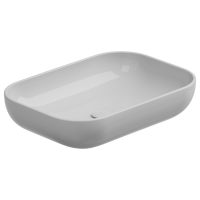 Раковина накладная 60x42 см GSG Ceramic Design Easy EALAVRE60000, белый глянцевый EALAVRE60000