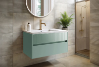 Тумба для раковины 60 см Onsen Niwa 71-BP-060-M60-V60, тимьян зелёный