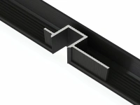 Профиль алюминиевый теневой Laconistiq Classic 21-100-300 без покрытия 3000×37×10,7