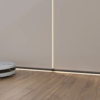 Профиль алюминиевый теневой с подсветкой Laconistiq Light Светлое золото 23-15-300 3000×45,7×15,45