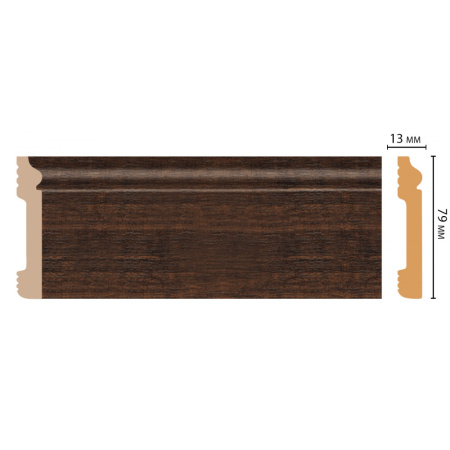 Плинтус напольный  D005-966ДМ