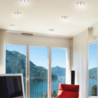 Встраиваемый светодиодный светильник NovoTech METIS IP44 LED 3000K 10W 357589 SPOT