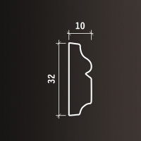 Молдинг 2 RODECOR 04323RD