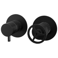 Смеситель для душа Remer Chrono CH93ZPCFP, черный брашированный хром CH93ZPCFP