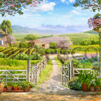 Фрески,  Лучшие пейзажи, арт. 6491