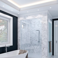 Карниз из полиуретана 1.50.229 Европласт - Плинтус потолочный для подсветки