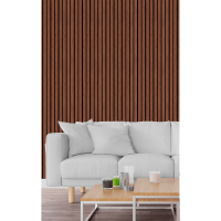 Стеновая панель из дюрополимера HIWOOD LV123N BR396K - 3D Панель