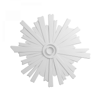 Розетка потолочная с рисунком 1.56.803 из полиуретана Европласт - Орнаментальная розетка