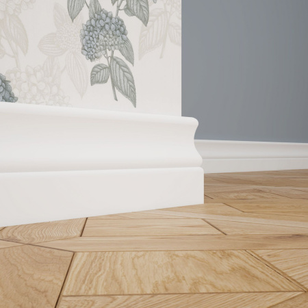 Плинтус напольный из ЛДФ Ultrawood  Base 5340 (2440 x 83 x 15 мм.)