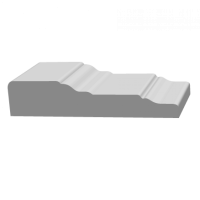Наличник из ЛДФ Ultrawood  N 0004 (2440 х 71 х 15)