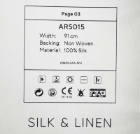 Обои Decaro Wallcoverings Pure Silk&Linen ARS015