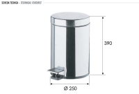 Ведро 12 литров Remer RB503CR RB503CR