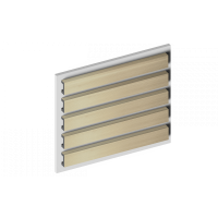 Декоративная рейка из дюрополимера ламинированная HIWOOD LB40 G372