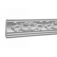 Карниз из полиуретана 1.50.197 Европласт - Плинтус потолочный с рисунком