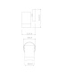 Уличный светильник Arte Lamp Atlas A3503AL-1WH
