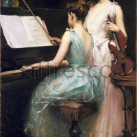 Картина: Ирвинг Рáмзи Уайлз, Соната