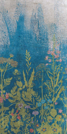 Керамическая плитка W&S D BOTANICAL BLUE B 120x240