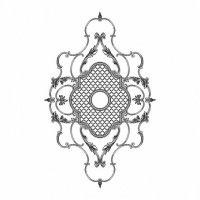 Розетка RODECOR 87501cn потолочная из полимерного гипса - Готовое решение Rodecor из элементов