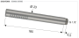 Ручной душ Remer INOX SS317MMX, нержавеющая сталь SS317MMX