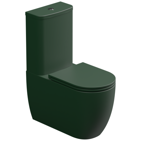 Чаша напольного унитаза GSG Ceramic Design Like LKMBL036P, Smeraldo Matt LKMBL036P