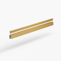 Профиль алюминиевый теневой Laconistiq Dual Mini Светлое золото 28-15-300 3000×6×10