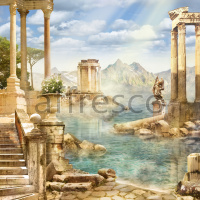 Фрески,  Лучшие пейзажи, арт. 6395