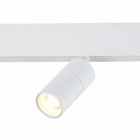 Магнитный трековый светильник ST Luce белый LED 1*7W 3000K SKYLINE 48 ST365.536.07