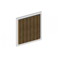 Стеновая панель из дюрополимера HIWOOD LV125 G387 - 3D Панель