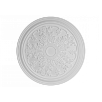 Розетка потолочная с рисунком  1.56.034 из полиуретана Европласт - Орнаментальная розетка