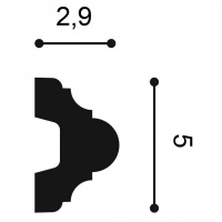 P4020 Молдинг Orac Decor из полиуретана - Молдинг декоративный