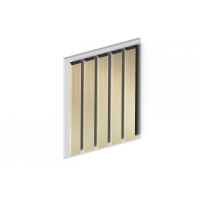 Декоративная рейка из дюрополимера ламинированная HIWOOD LB40 G372