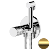 Гигиенический душ со смесителем Remer Celebrity CEC65WBG, золото брашированное CEC65WBG