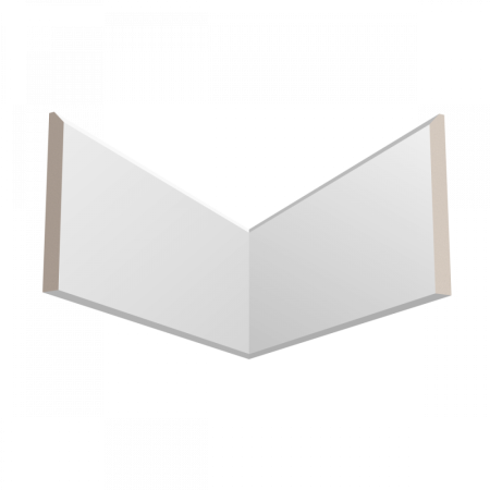 Плинтус напольный из ЛДФ Ultrawood арт. Base 0023 i (2000 x 120 x 12 мм.)